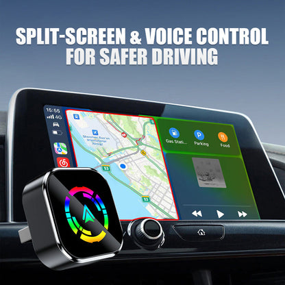 2-in-1 Drahtloser Adapter für iPhone & Android Auto