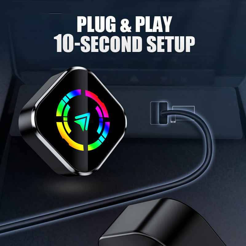 📱 58% RABATT JETZT! 🔥 2-in-1 Funkadapter - Kompatibel mit iPhone & Android Auto, Einfache Plug-and-Play-Installation ✨