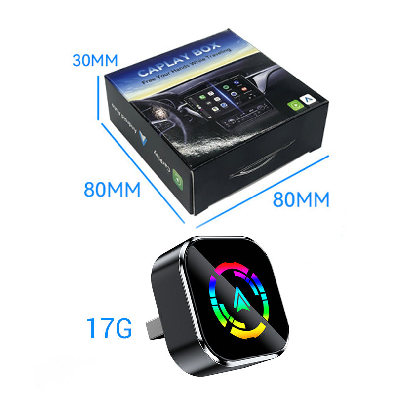 📱 58% RABATT JETZT! 🔥 2-in-1 Funkadapter - Kompatibel mit iPhone & Android Auto, Einfache Plug-and-Play-Installation ✨