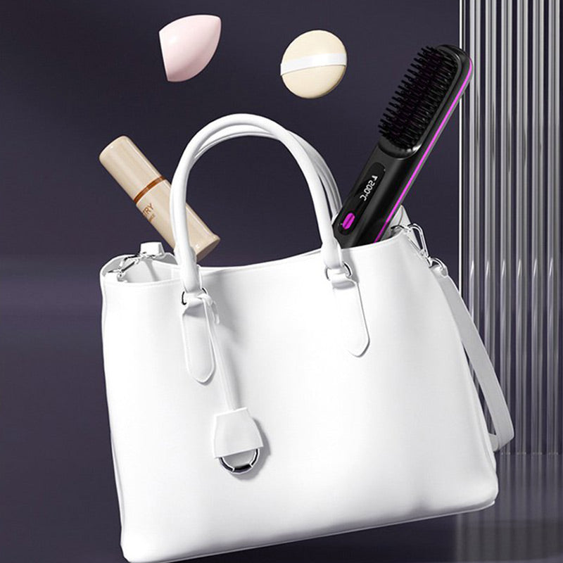 🔥 Begrenzte Zeit halber Preis - Glattes Haar überall - Schnurloser Haarglätter