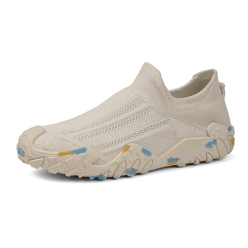 Atmungsaktive Slip-On-Sneaker aus Mesh für Herren