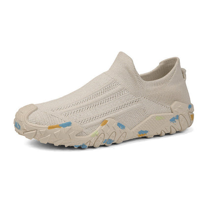 Atmungsaktive Slip-On-Sneaker aus Mesh für Herren