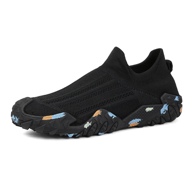 Atmungsaktive Slip-On-Sneaker aus Mesh für Herren