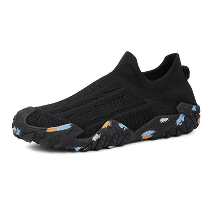 Atmungsaktive Slip-On-Sneaker aus Mesh für Herren