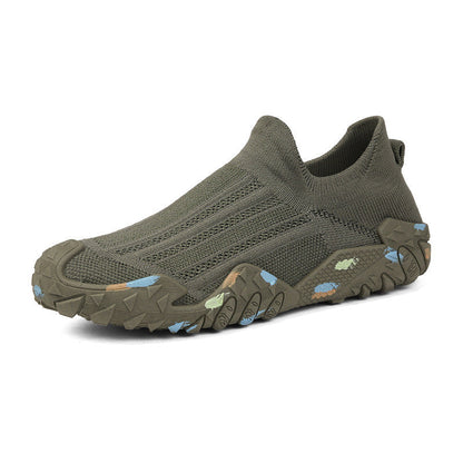 Atmungsaktive Slip-On-Sneaker aus Mesh für Herren