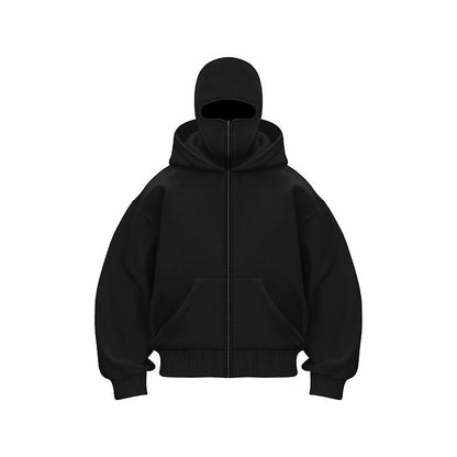🎁 Heiße Aktion: 50 % Rabatt 🔥 Ninja Zip-Up Hoodie für Herren & Damen – Rundumschutz