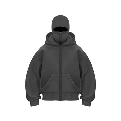 🎁 Heiße Aktion: 50 % Rabatt 🔥 Ninja Zip-Up Hoodie für Herren & Damen – Rundumschutz