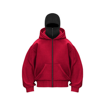 🎁 Heiße Aktion: 50 % Rabatt 🔥 Ninja Zip-Up Hoodie für Herren & Damen – Rundumschutz