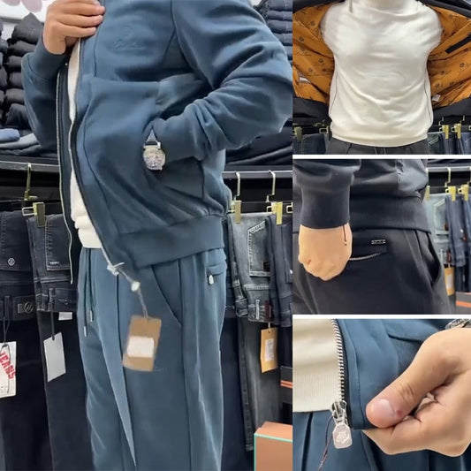 Herren-Zweiteiler mit Freizeitjacke und Hose