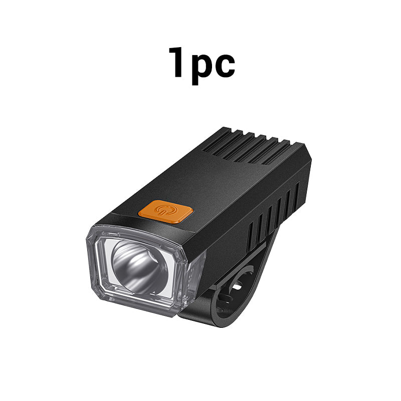 🔦🚲Wasserdichtes, wiederaufladbares LED-Fahrradlicht mit Clip✨