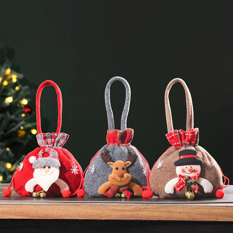 Weihnachtsgeschenk-Puppentaschen