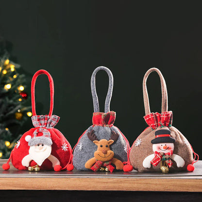 Weihnachtsgeschenk-Puppentaschen