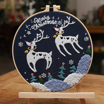 🎁Zeitlich begrenztes Angebot: 50 % Rabatt Kerst Borduurset DIY