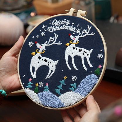 🎁Zeitlich begrenztes Angebot: 50 % Rabatt Kerst Borduurset DIY