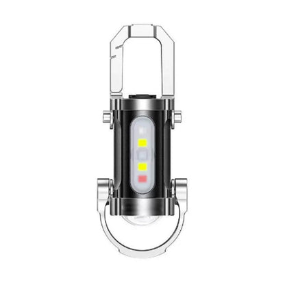 🔥Hot Sale🔥1200LM Superhelle Mini-Schlüsselanhänger-Taschenlampe Wasserdicht
