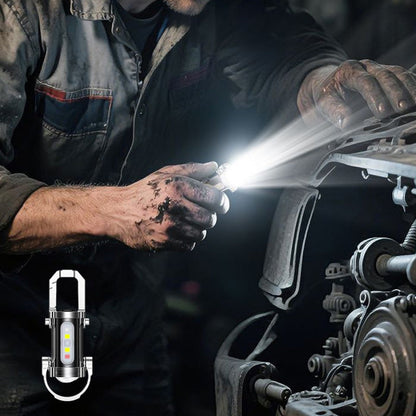 🔥Hot Sale🔥1200LM Superhelle Mini-Schlüsselanhänger-Taschenlampe Wasserdicht