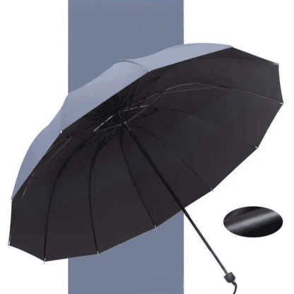 🌂55% Rabatt🔥Großer faltbarer Regenschirm mit 12 windfesten Speiche