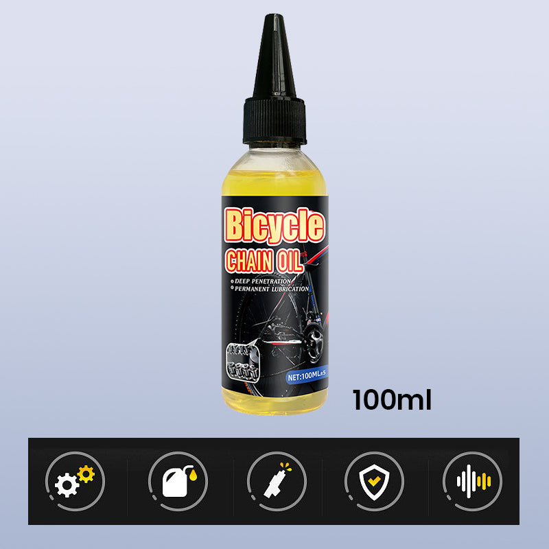 Fahrradschmiermittel zur Geräuschreduzierung und Vermeidung von Kettenruckeln