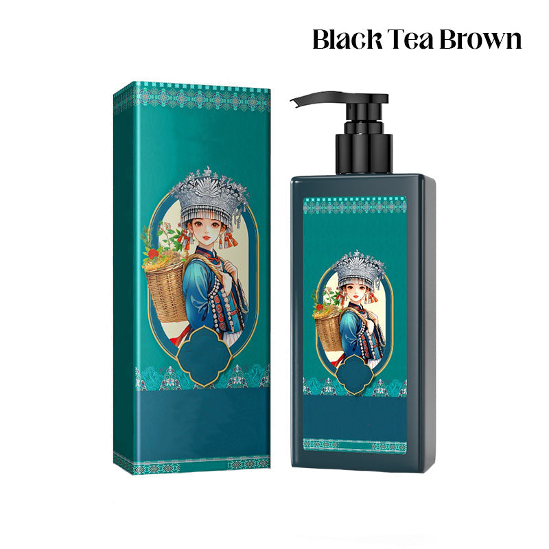 🌿 KAUF 2 ERHALT 3! ✨ Pflanzenbasierte Haarfarbe für Grau - Sanfte Formel mit Pflanzenextrakten für Natürlichen Farbton & Glanz 💆‍♀️💚