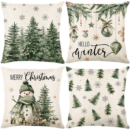 🎄🔥Weihnachtsaktion 50 % RABATT🔥Niedrige Weihnachtsdruck Kissenbezug