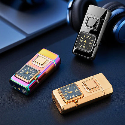 🕒 Zeitlich begrenzter Flash-Sale: 50 % Rabatt! ✨ Multifunktionales Feuerzeug mit integrierter Uhr – elegant und tragbar 🔥⌚