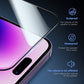 🔥Einfache Montage🔥 Automatische Adsorption | Militärniveau aus DE Dauerhaft Schutzfolie für iPhone X-15[2 Stück]