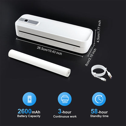 🔈🔈 60 % Rabatt!🔥 Tragbarer Bluetooth-Thermodrucker – Drucken Sie überall! 🚀 Kostenloser Versand!