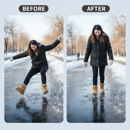 Universelle 5-Zacken-Steigeisen für Schuhe und Stiefel ⚡❄️👢