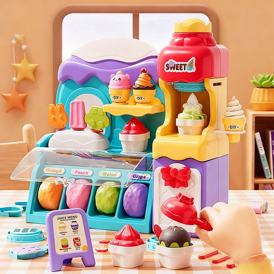 DIY-Eiscreme-Knete-Set für Kinder