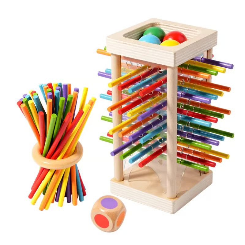 🔥Solange der Vorrat reicht 50 % Rabatt!🎉Holzstock-Spiel für Kinder