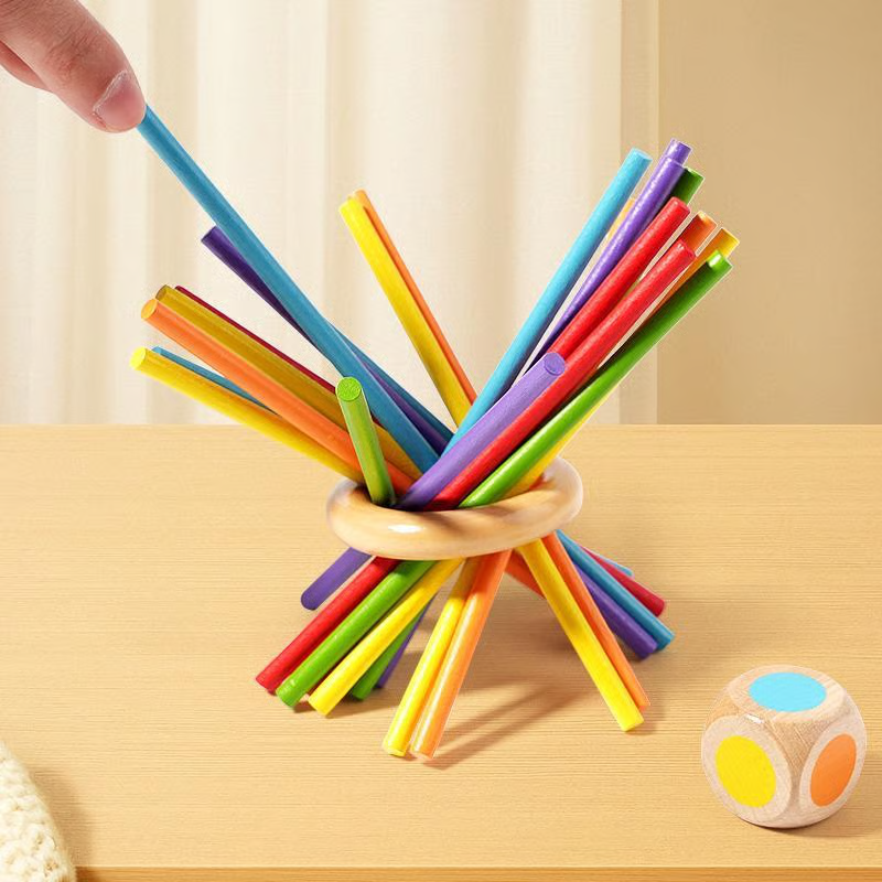 🔥Solange der Vorrat reicht 50 % Rabatt!🎉Holzstock-Spiel für Kinder