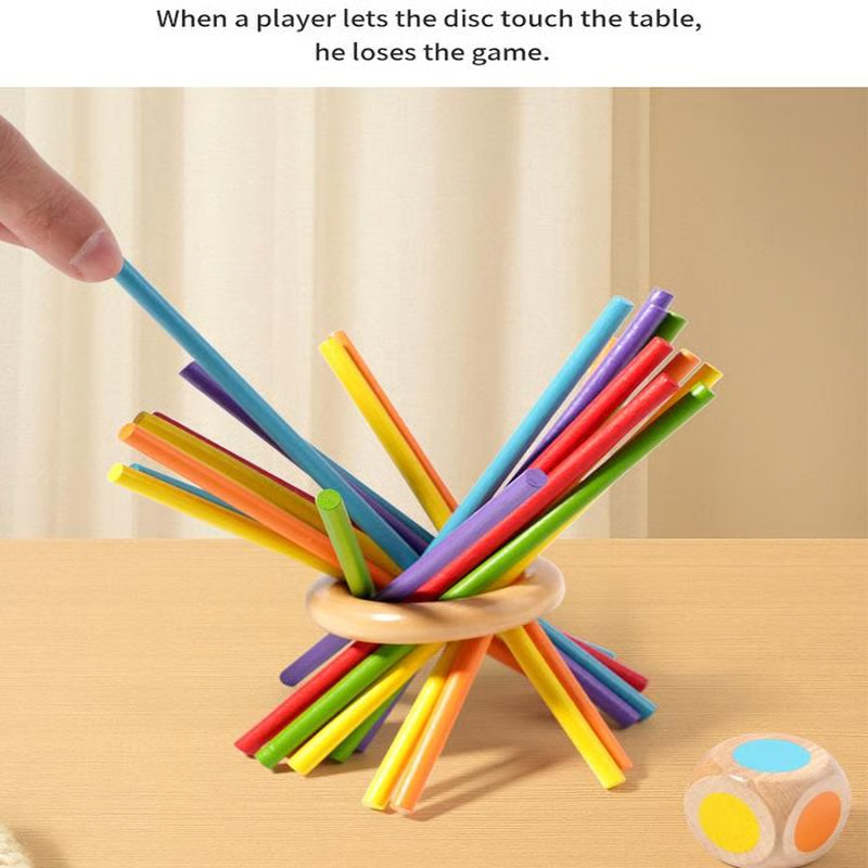 🔥Solange der Vorrat reicht 50 % Rabatt!🎉Holzstock-Spiel für Kinder