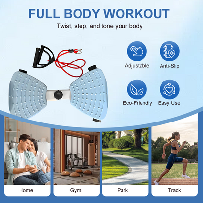 ✨🔥Verstellbare Unisex-Bauchmuskelmaschine, geräuschloses Rumpftrainingsgerät, Heimfitnessgerät, unterstützt 330 Pfund💓