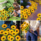 🌻 50% RABATT! ☀️ Solar-Sonnenblume – Realistisch, wetterfest & IP65 – Perfekte Außen-Dekoration für Garten & Balkon 🌿