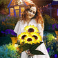 🌻 50% RABATT! ☀️ Solar-Sonnenblume – Realistisch, wetterfest & IP65 – Perfekte Außen-Dekoration für Garten & Balkon 🌿