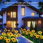 🌻 50% RABATT! ☀️ Solar-Sonnenblume – Realistisch, wetterfest & IP65 – Perfekte Außen-Dekoration für Garten & Balkon 🌿