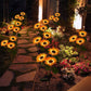 🌻 50% RABATT! ☀️ Solar-Sonnenblume – Realistisch, wetterfest & IP65 – Perfekte Außen-Dekoration für Garten & Balkon 🌿