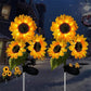 🌻 50% RABATT! ☀️ Solar-Sonnenblume – Realistisch, wetterfest & IP65 – Perfekte Außen-Dekoration für Garten & Balkon 🌿