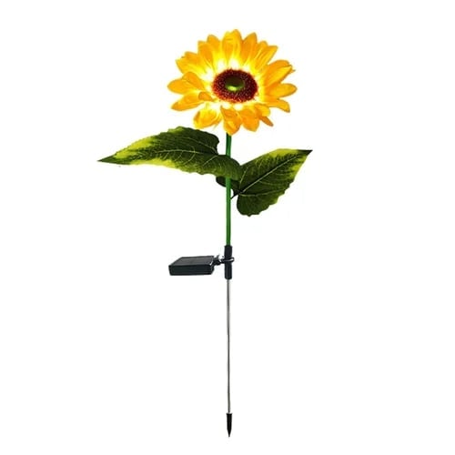 🌻 50% RABATT! ☀️ Solar-Sonnenblume – Realistisch, wetterfest & IP65 – Perfekte Außen-Dekoration für Garten & Balkon 🌿