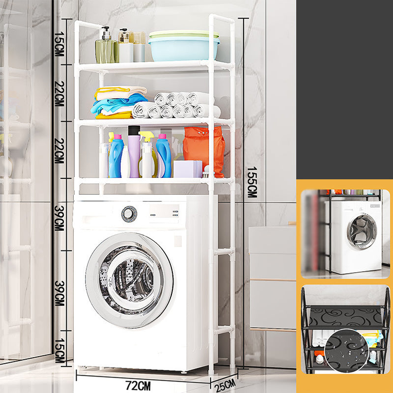 🏠✨ 50% RABATT! Praktisches Aufbewahrungsregal für Bad & Waschküche – Kein Bohren erforderlich – Selbstklebend & robust 🛠️