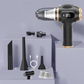 🔋🧹 Kabelloser Auto-Handstaubsauger 4-in-1 💨✨ – kraftvoll, kompakt & vielseitig für Auto & Zuhause. Inklusive Fugen- & Bürstendüse. Sofort einsatzbereit!