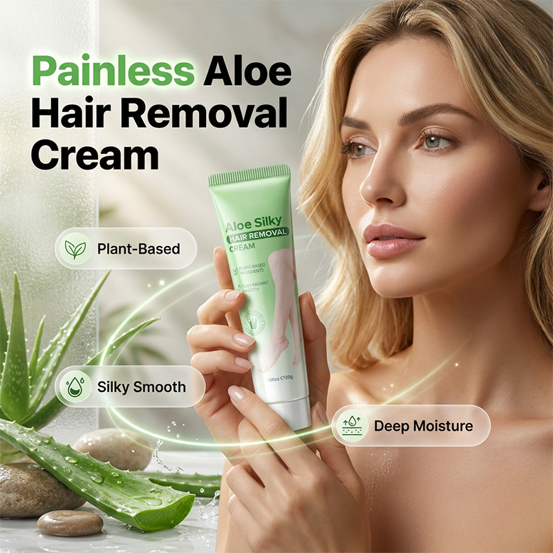 💖Sanfte Aloe-Vera-Enthaarungscreme