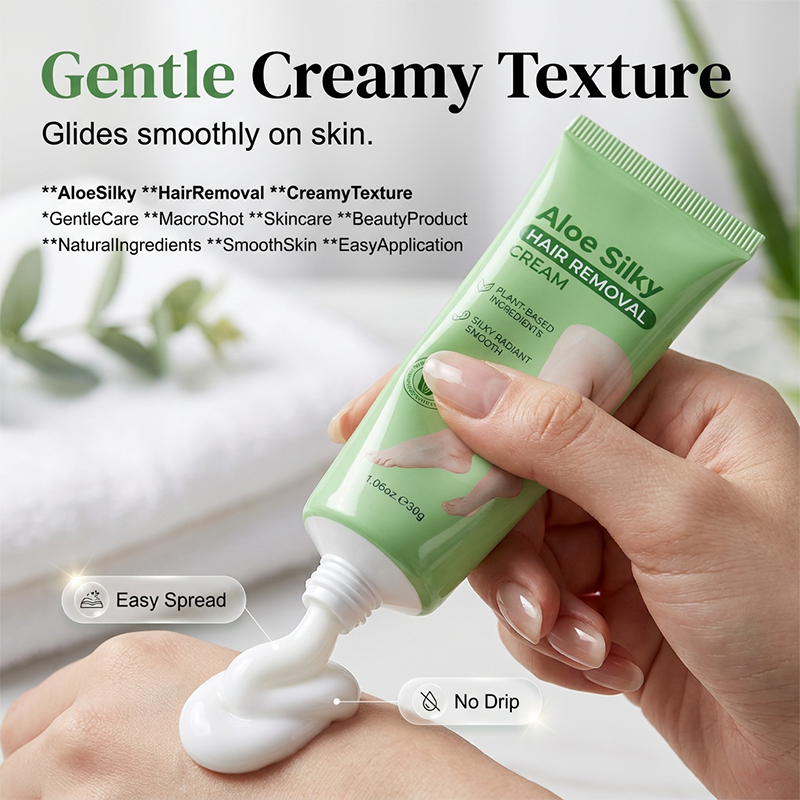 💖Sanfte Aloe-Vera-Enthaarungscreme