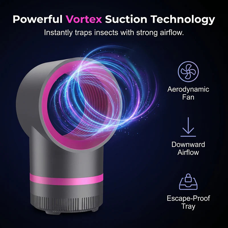 🚫 50% RABATT! 🦟USB-betriebene LED-Mückenvernichtungslampe