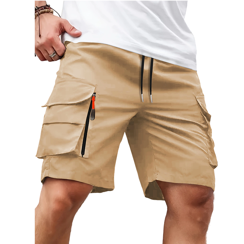 Schnelltrocknende Herren-Cargoshorts mit Taschen