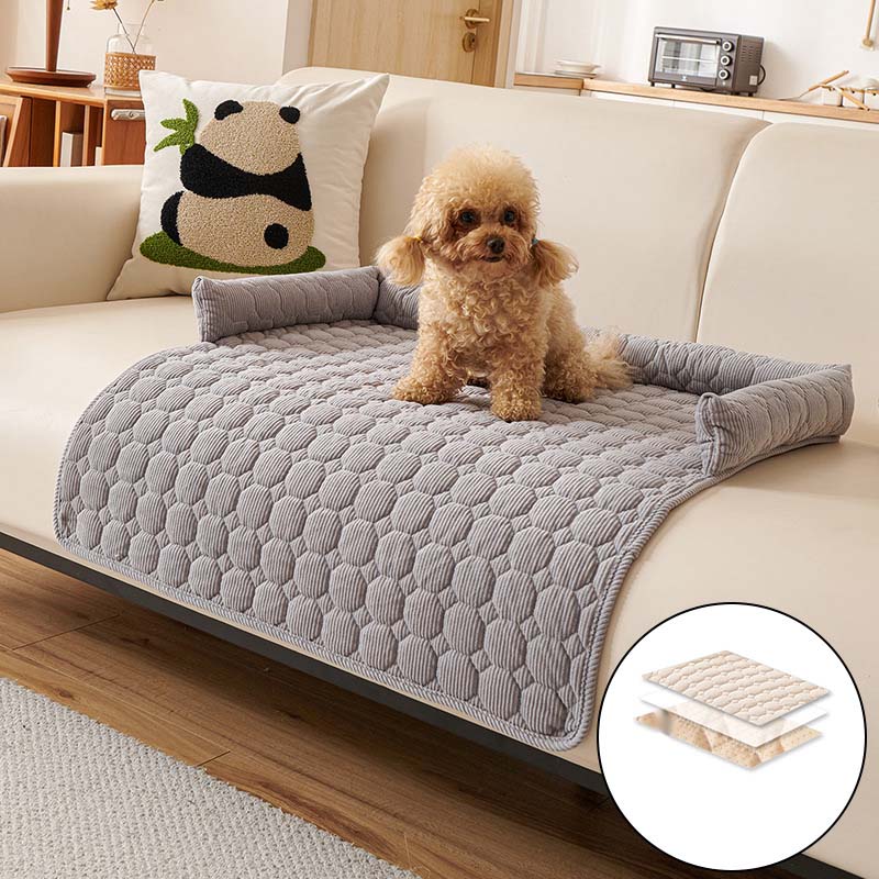🛋️ 50% RABATT! 💤Kuscheliger Schutzbezug für Sofas mit Polsterung ✨🐾