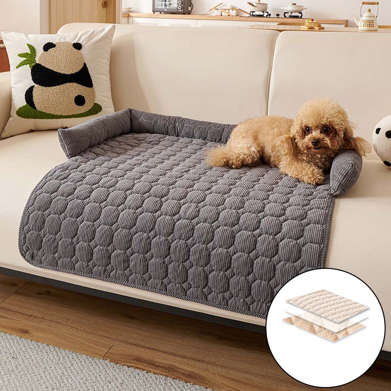 🛋️ 50% RABATT! 💤Kuscheliger Schutzbezug für Sofas mit Polsterung ✨🐾