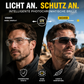 🏍️🕶️ 50% RABATT! Stilvolle Motorrad-Schutzbrille für Tag & Nacht – UV400, polarisierend & gelber Nachtlinse – Perfekter Sitz unter dem Helm ✨