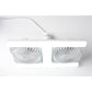 🌬️✨Deckenventilator mit Doppelkopf und LED-Licht – modernes Design mit Fernbedienung für Wohnzimmer & Schlafzimmer