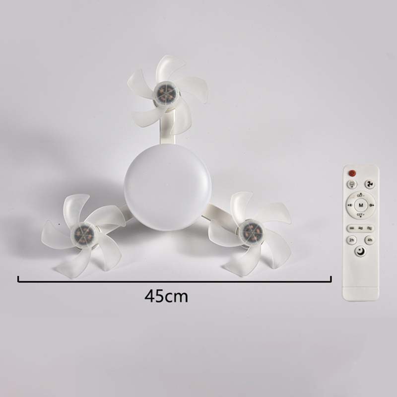 Deckenventilator mit LED-Licht und Fernbedienung